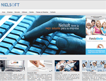 Tablet Screenshot of nielsoft.com